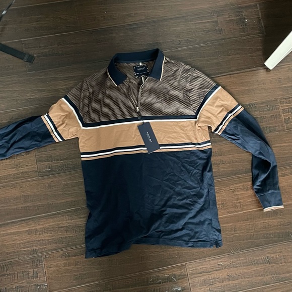 NWT Cactus Man Long Sleeve Quarter-Zip shirt - Picture 1 of 4